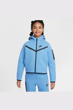 Nike Dziewczęca rozpinana bluza z kapturem Sportswear Tech Fleece