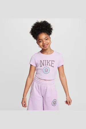 Nike T-shirt o skróconym kroju dla dużych dzieci (dziewcząt) Sportswear