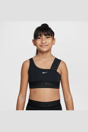 Nike Dziewczęcy asymetryczny stanik sportowy Pro Swoosh