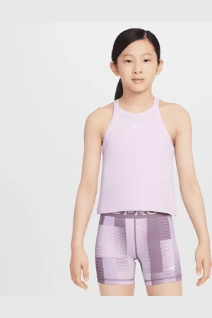 Nike Koszulka bez rękawów z wysokim dekoltem dla dziewcząt