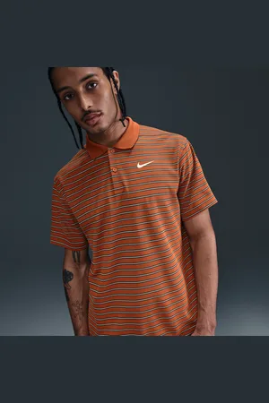 Nike Męska koszulka polo do golfa w paski Dri-FIT Victory