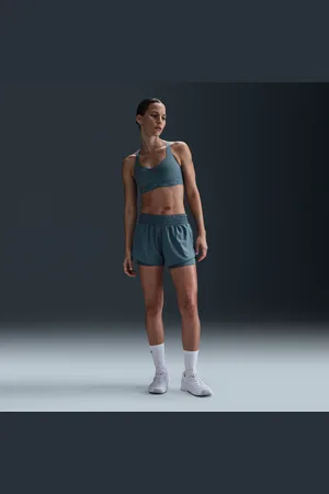 Nike Damskie spodenki o średnim stanie 2 w 1 Dri-FIT One 7,5 cm