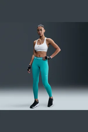 Nike Damskie legginsy ze średnim stanem i wstawkami z siateczki Pro