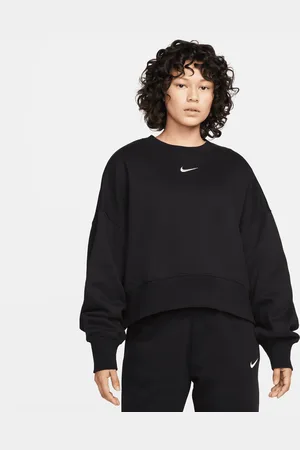 Nike Damska bluza dresowa z półokrągłym dekoltem o dodatkowo powiększonym kroju Sportswear Phoenix Fleece