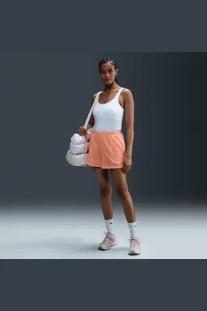 Nike Damskie spodenki z dzianiny dresowej ze średnim stanem 10 cm Sportswear Chill Terry