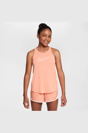 Nike Koszulka bez rękawów dla dużych dzieci (dziewcząt) Dri-FIT One Classic
