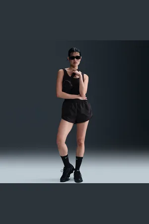 Nike Damskie spodenki ze średnim stanem z diagonalu Sportswear Collection
