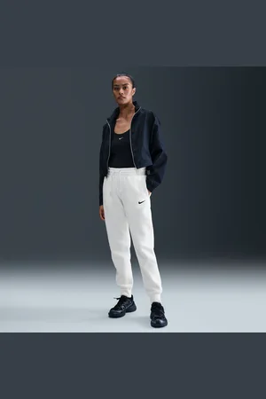 Nike Damskie spodnie dresowe ze średnim stanem Sportswear Phoenix Fleece