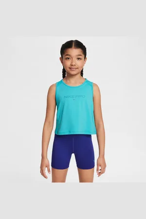 Nike Koszulka bez rękawów dla dziewcząt Dri-FIT Pro