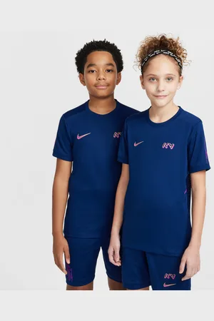 Nike Koszulka piłkarska dla dużych dzieci Dri-FIT Kylian Mbappé Academy