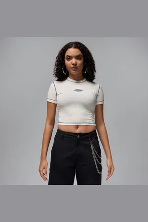 Jordan Damski T-shirt o skróconym kroju z krótkim rękawem Rare Air