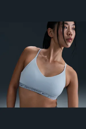Nike Damski stanik sportowy z regulacją i wkładkami zapewniający lekkie wsparcie Indy