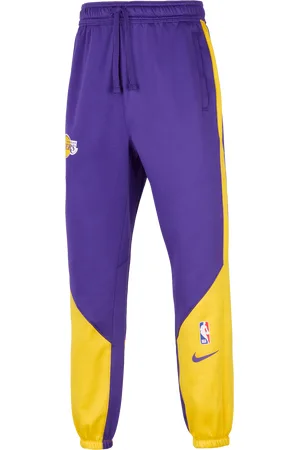 Nike Spodnie dla dużych dzieci Dri-FIT NBA Los Angeles Lakers Showtime