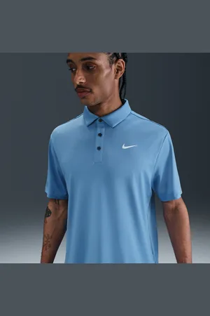 Nike Męska gładka koszulka polo do golfa Dri-FIT Tour