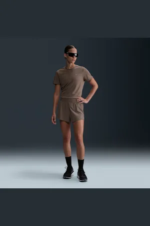 Nike Damskie spodenki do biegania 2 w 1 ze średnim stanem Dri-FIT Swift