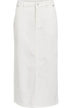 Object Denim Maxi Skirt
