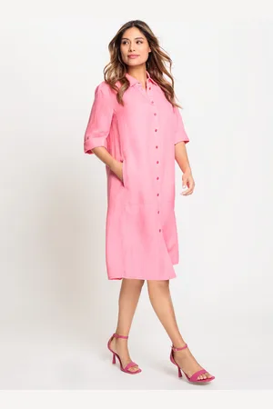 Olsen TENCEL™ Różowa sukienka - Miami Vibes