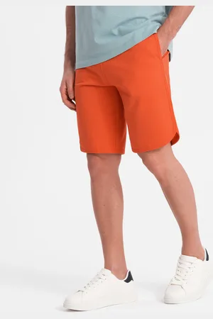 Ombre Clothing Męskie szorty dresowe z zaokrągloną nogawką