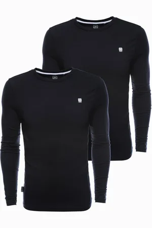 Ombre Clothing Zestaw longsleeve męski z elastanem