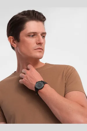 Ombre Clothing T-shirt męski klasyczny bawełniany BASIC