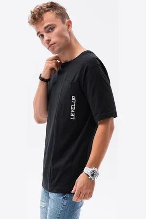 Ombre Clothing T-shirt męski bawełniany OVERSIZE