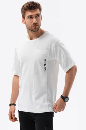 Ombre Clothing T-shirt męski bawełniany OVERSIZE