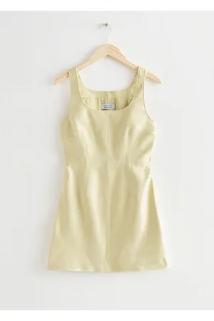 & OTHER STORIES Sleeveless Leather Mini Dress
