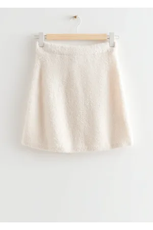 & OTHER STORIES Bouclé Knit Mini Skirt