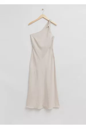 & OTHER STORIES Kobieta Sukienki asymetryczne - One Shoulder Asymmetric Midi Dress