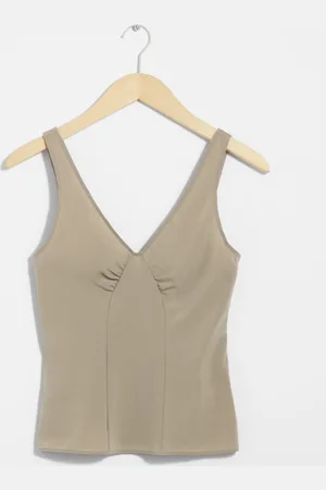 & OTHER STORIES V-Cut Top