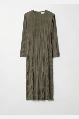 & OTHER STORIES Crinkled Midi Dress