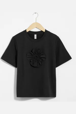& OTHER STORIES Floral-Appliqu?? T-Shirt