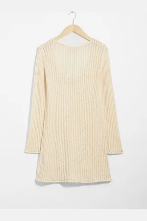& OTHER STORIES Rib-Knit Mini Dress