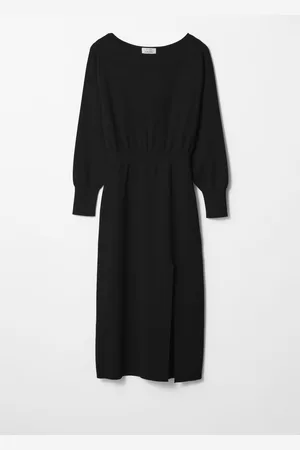& OTHER STORIES Slit-Detailed Midi Dress