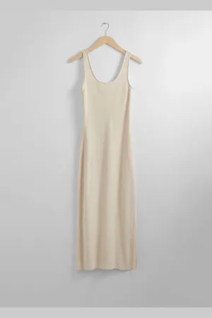& OTHER STORIES Rib-Knit Tank Midi Dress