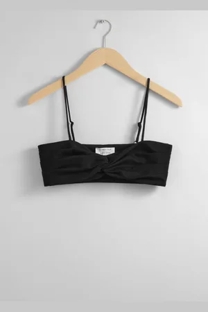 & OTHER STORIES Twist-Detail Bralette Top