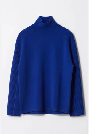 & OTHER STORIES Panelled Wool Turtleneck Jumper
