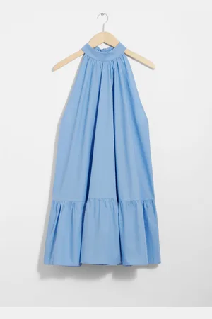 & OTHER STORIES Bow-Detailed Mini Dress