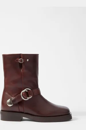 & OTHER STORIES Leather Biker Boots