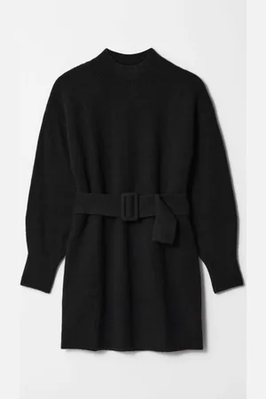 & OTHER STORIES Belted Mini Knit Dress
