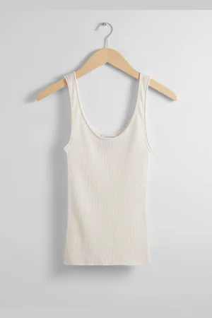 & OTHER STORIES Rib-Knit Tank Top