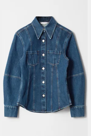 & OTHER STORIES Tapered Denim Shirt