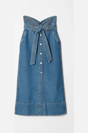 & OTHER STORIES Denim Maxi Skirt