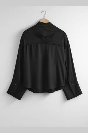 & OTHER STORIES Cowl Neck Shirt