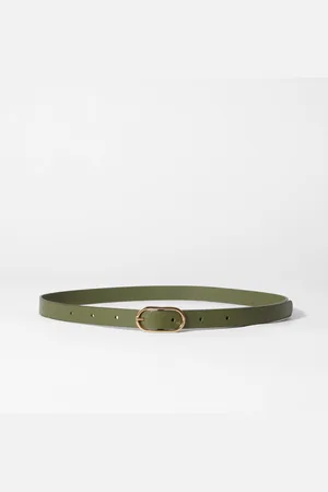 & OTHER STORIES Slim Leather Belt