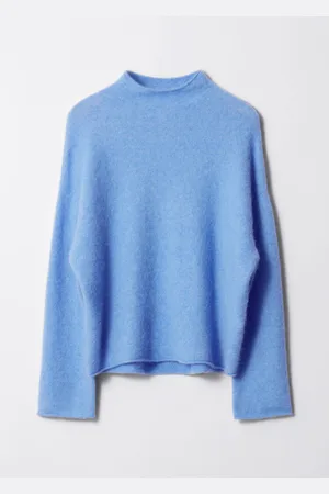 & OTHER STORIES High-Neck Alpaca-Knit Jumper