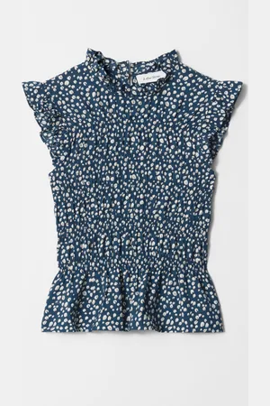& OTHER STORIES Smocked Frill Top