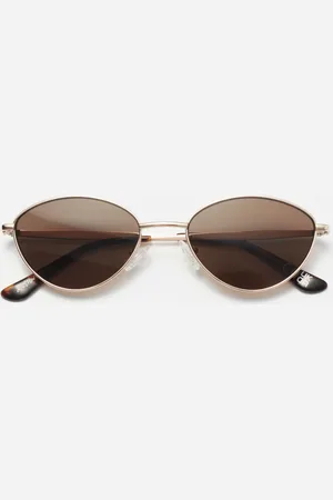 & OTHER STORIES Oval-Frame Metal Sunglasses