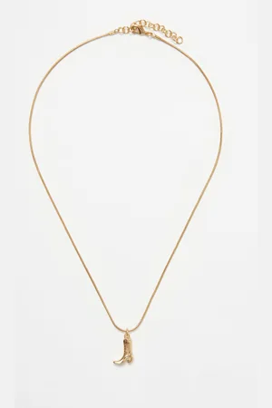 & OTHER STORIES Cowboy Boot Pendant Necklace