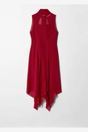 & OTHER STORIES Scarf-Detail Midi Dress
